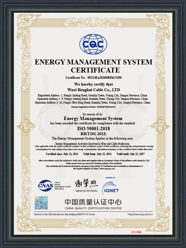 Certifikát systému energetického manažmentu
