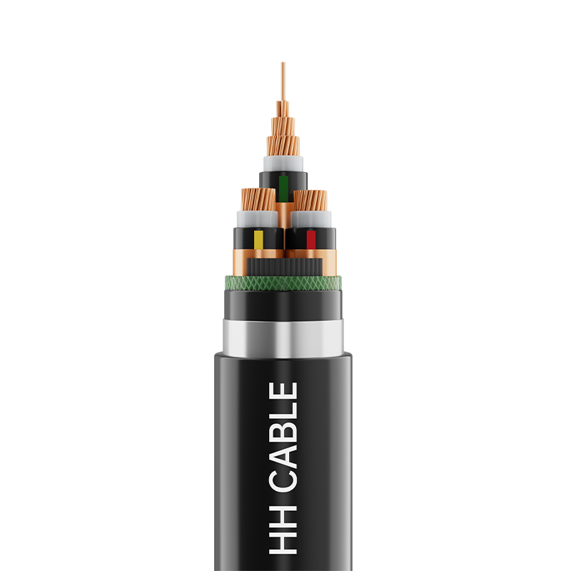 10kV XLPE izolovaný napájací kábel pre inžinierstvo systému napájania električiek